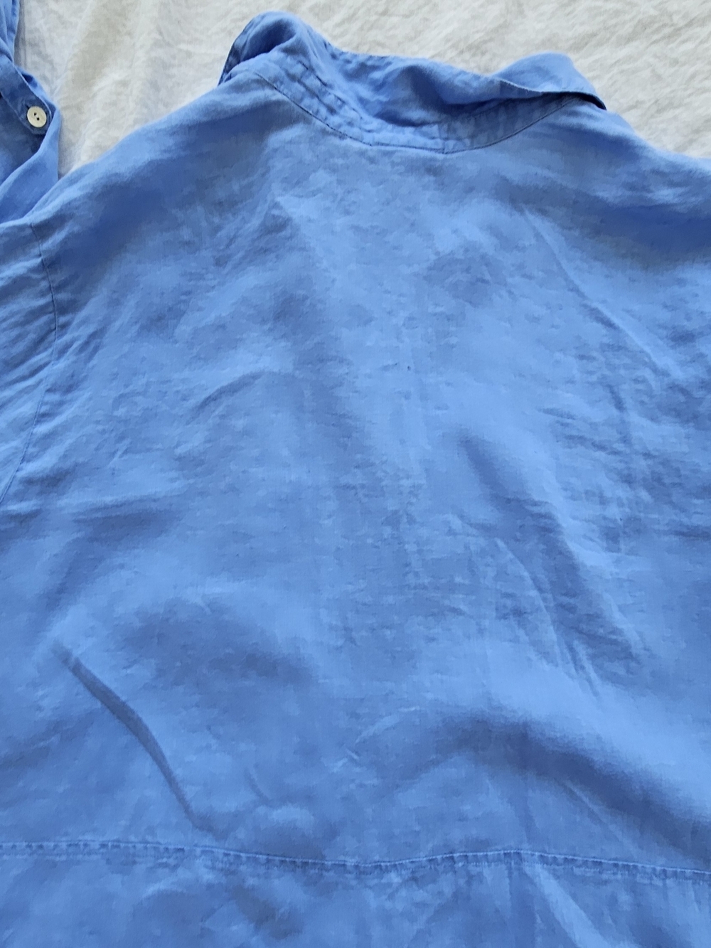 J. Jill Linen Blue  Tunic Size 3X - Picture 7 of 7